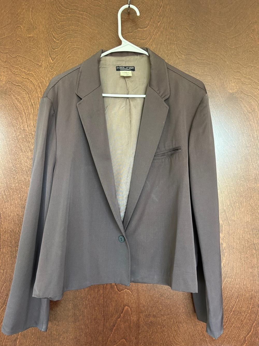 Stylish Women's Brown Blazer Jacket